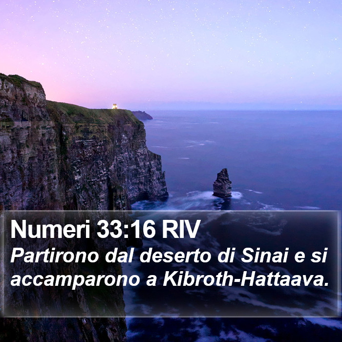 Numeri 33:16 RIV Bible Study