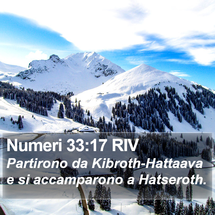 Numeri 33:17 RIV Bible Study