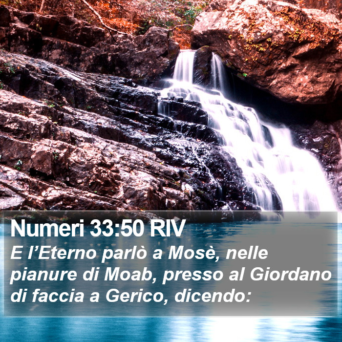 Numeri 33:50 RIV Bible Study