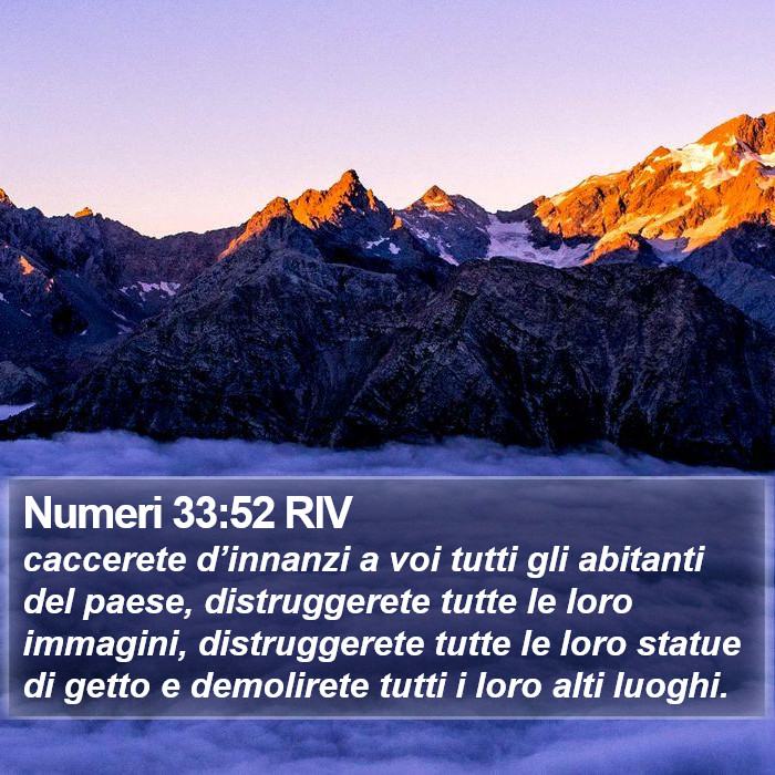 Numeri 33:52 RIV Bible Study