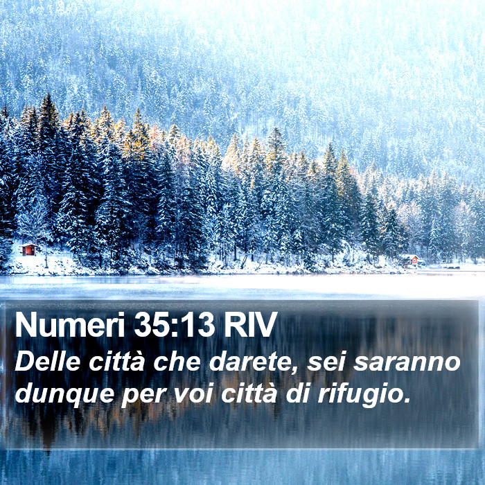 Numeri 35:13 RIV Bible Study