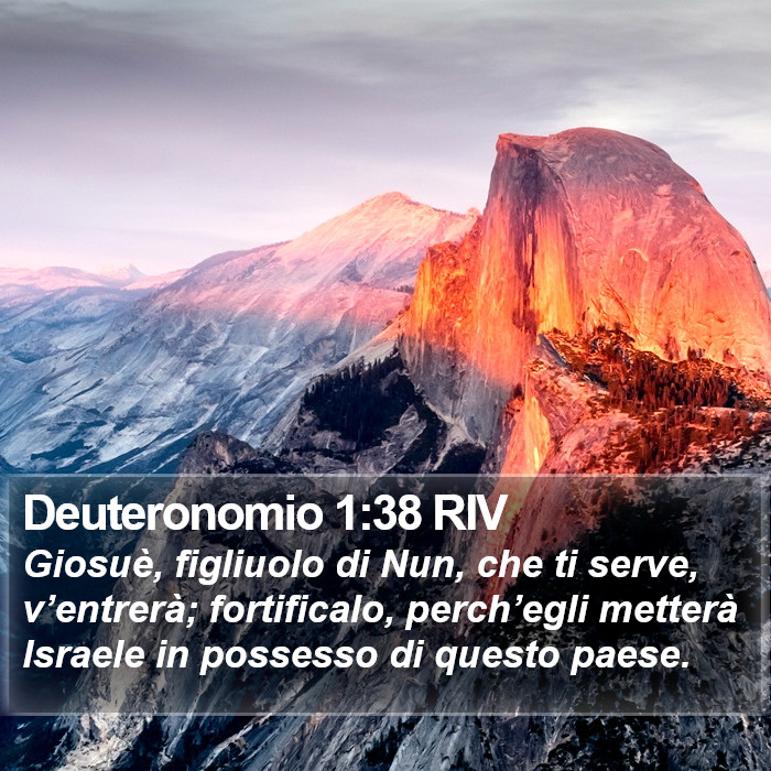 Deuteronomio 1:38 RIV Bible Study