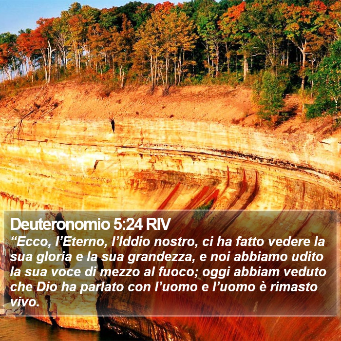 Deuteronomio 5:24 RIV Bible Study