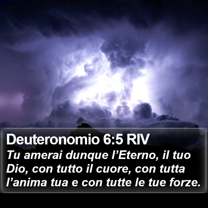 Deuteronomio 6:5 RIV Bible Study