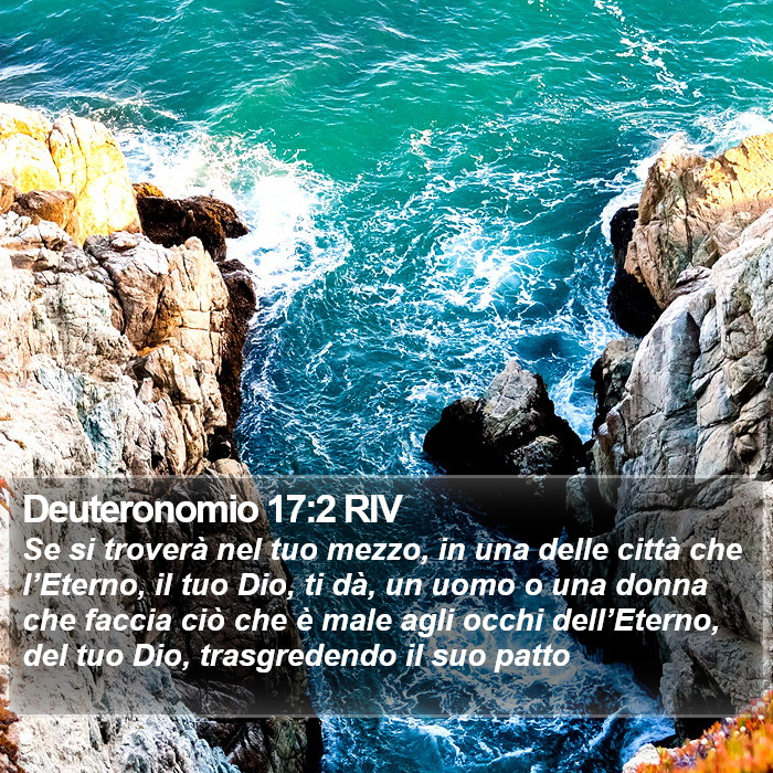 Deuteronomio 17:2 RIV Bible Study