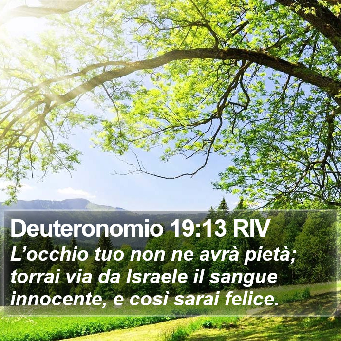 Deuteronomio 19:13 RIV Bible Study