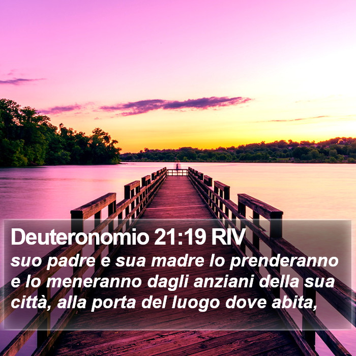 Deuteronomio 21:19 RIV Bible Study