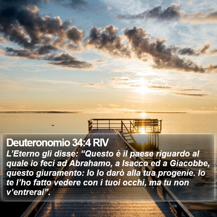 Deuteronomio 34:4 RIV Bible Study