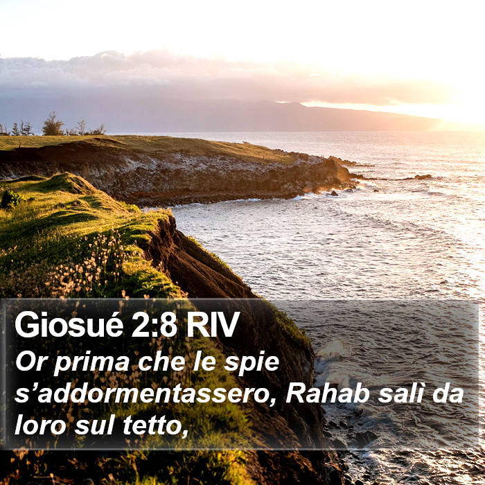 Giosué 2:8 RIV Bible Study