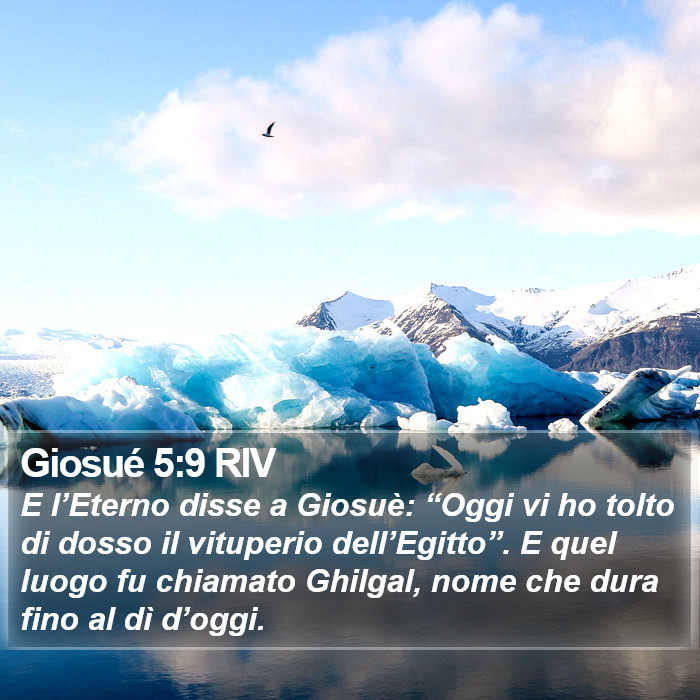 Giosué 5:9 RIV Bible Study
