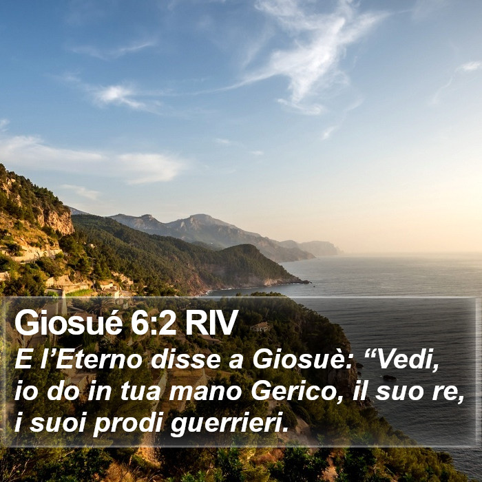 Giosué 6:2 RIV Bible Study