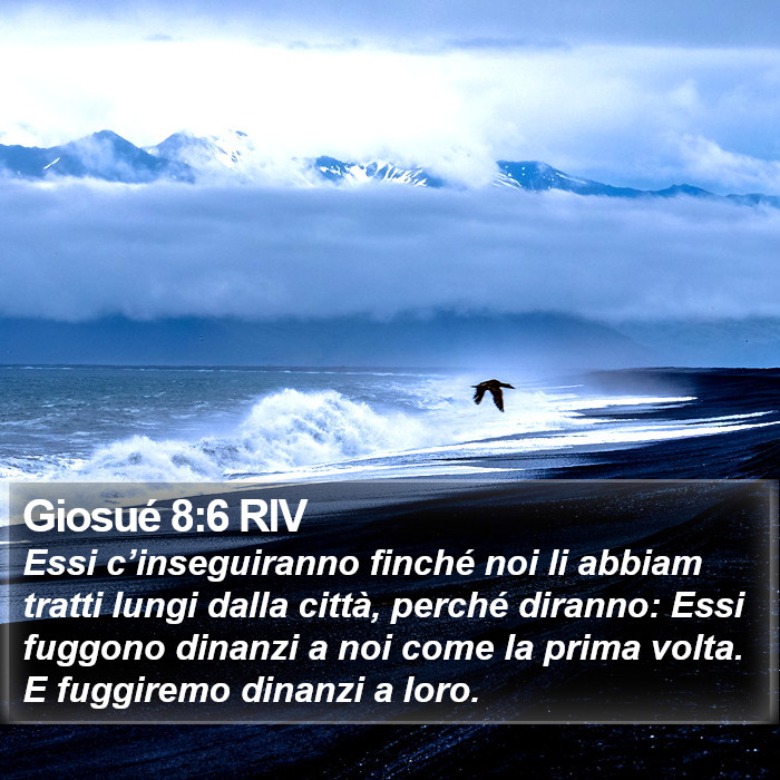 Giosué 8:6 RIV Bible Study
