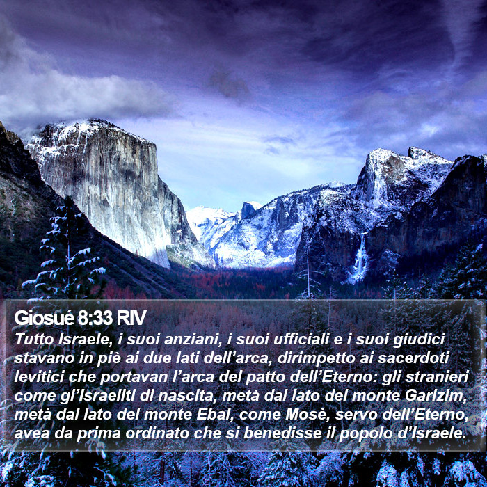 Giosué 8:33 RIV Bible Study