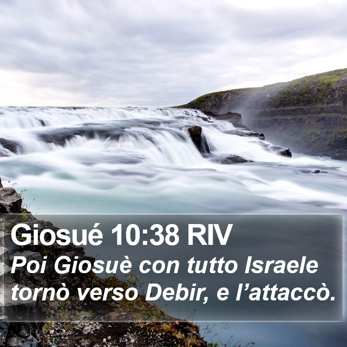 Giosué 10:38 RIV Bible Study