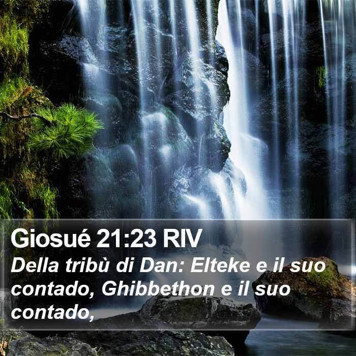Giosué 21:23 RIV Bible Study