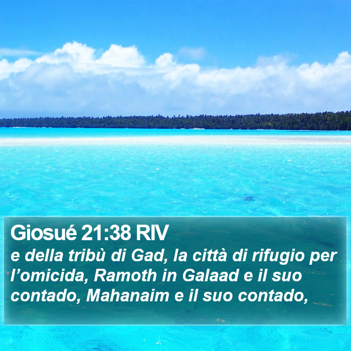 Giosué 21:38 RIV Bible Study