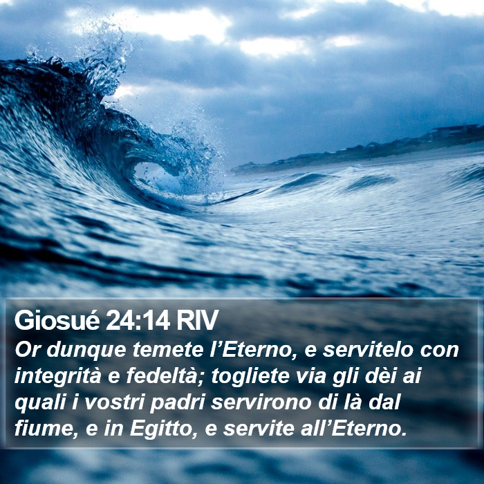 Giosué 24:14 RIV Bible Study