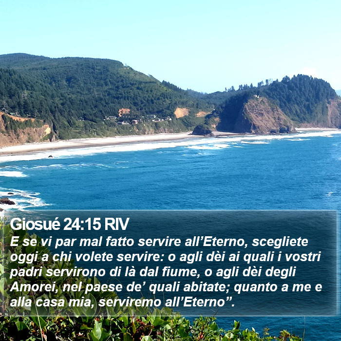 Giosué 24:15 RIV Bible Study