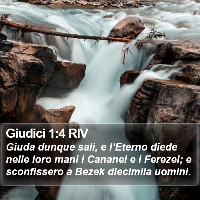 Giudici 1:4 RIV Bible Study