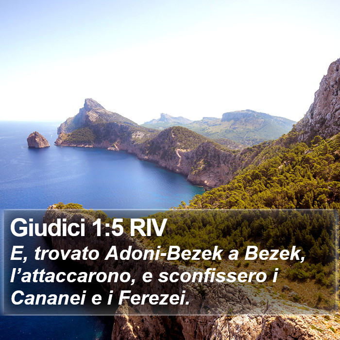 Giudici 1:5 RIV Bible Study