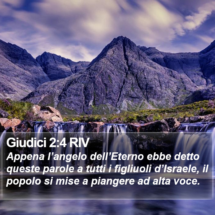 Giudici 2:4 RIV Bible Study
