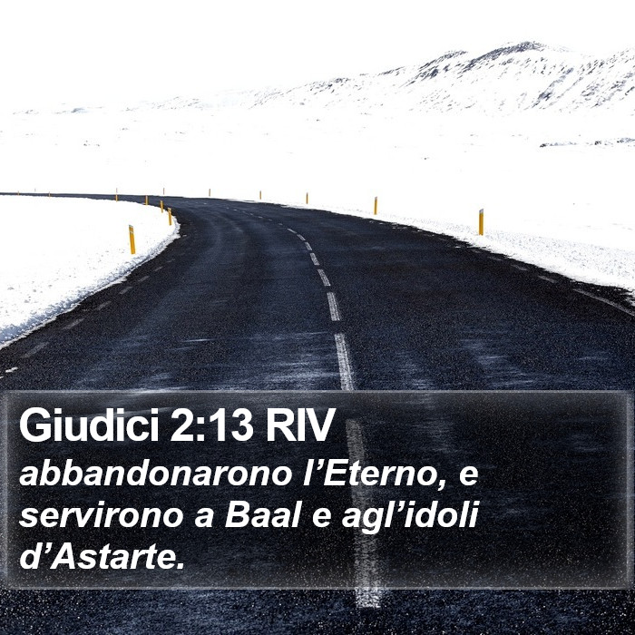 Giudici 2:13 RIV Bible Study