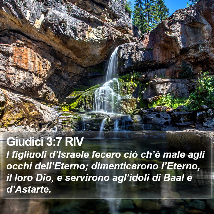 Giudici 3:7 RIV Bible Study