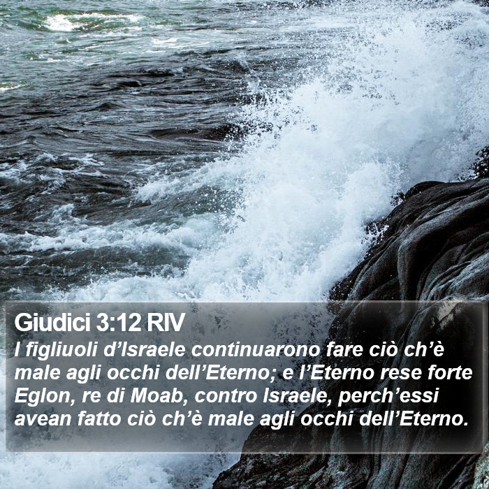 Giudici 3:12 RIV Bible Study