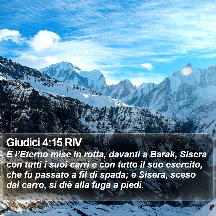 Giudici 4:15 RIV Bible Study