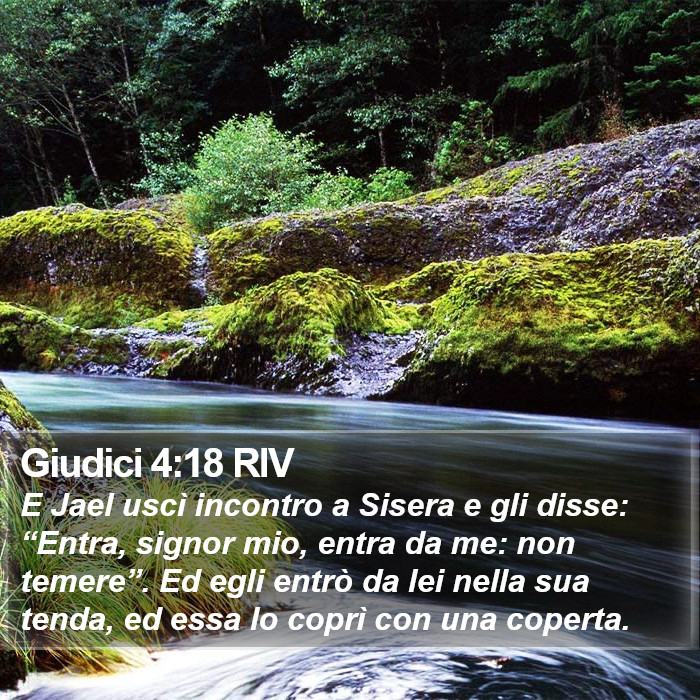 Giudici 4:18 RIV Bible Study