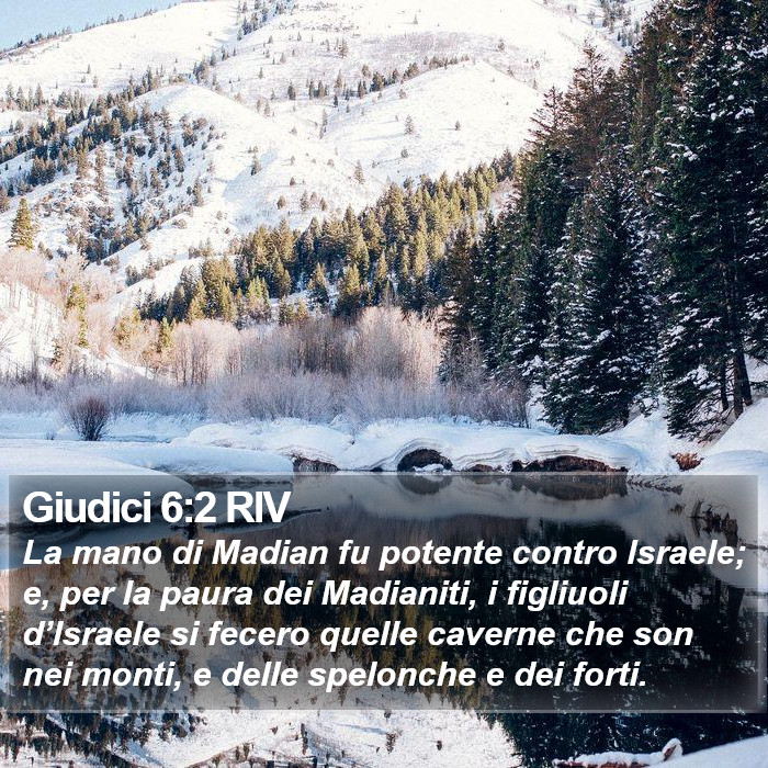 Giudici 6:2 RIV Bible Study