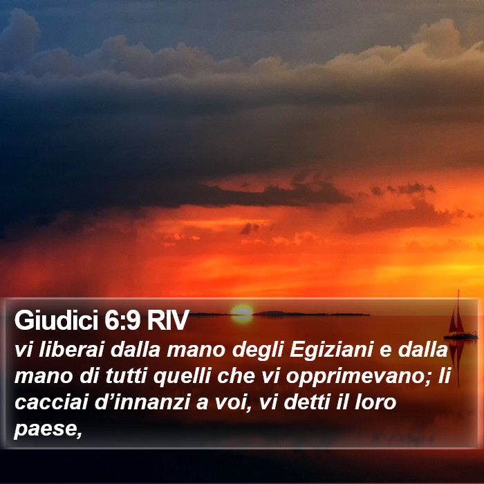 Giudici 6:9 RIV Bible Study