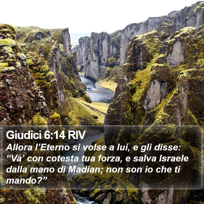 Giudici 6:14 RIV Bible Study