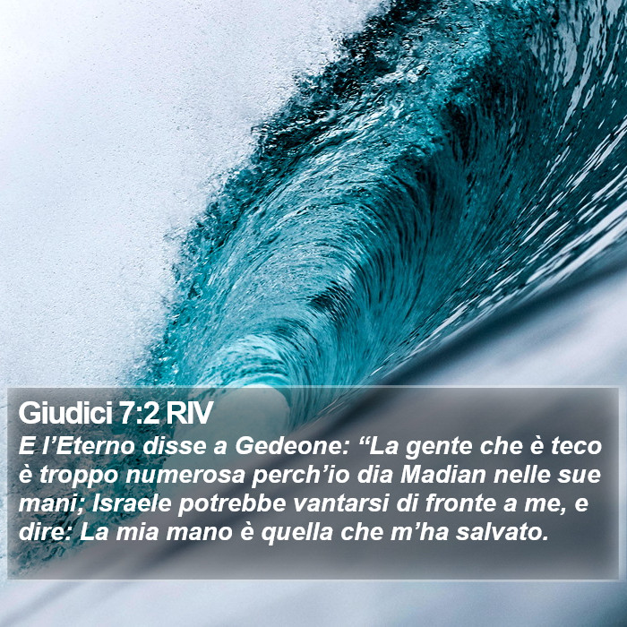 Giudici 7:2 RIV Bible Study