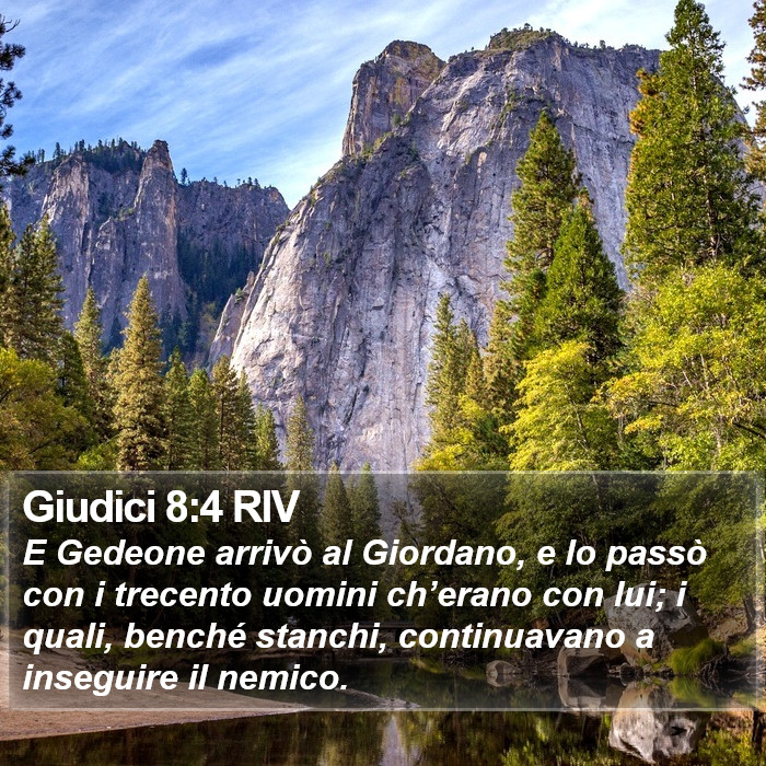 Giudici 8:4 RIV Bible Study