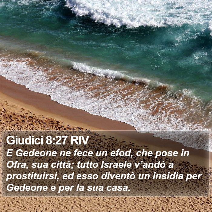 Giudici 8:27 RIV Bible Study