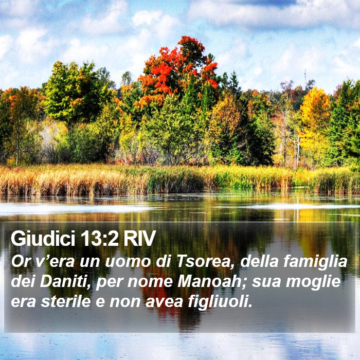 Giudici 13:2 RIV Bible Study