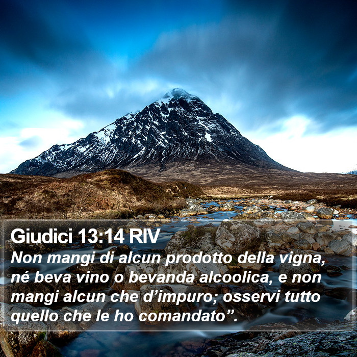 Giudici 13:14 RIV Bible Study