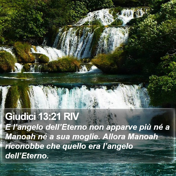 Giudici 13:21 RIV Bible Study