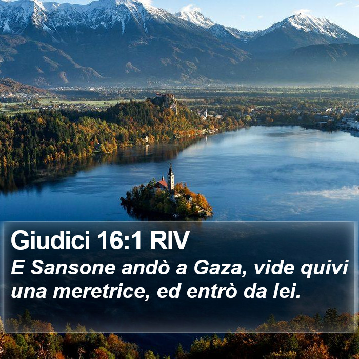 Giudici 16:1 RIV Bible Study