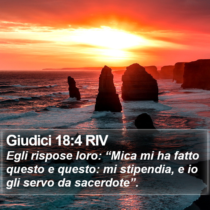 Giudici 18:4 RIV Bible Study