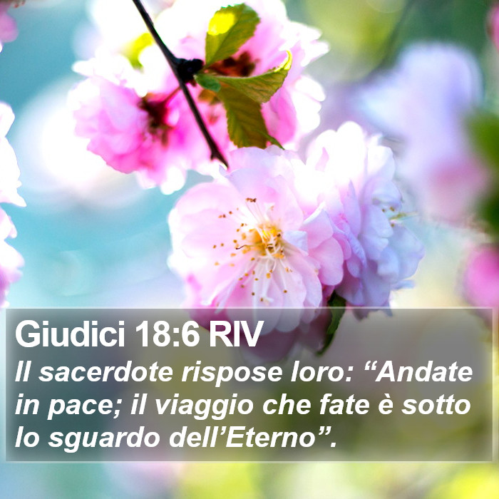 Giudici 18:6 RIV Bible Study