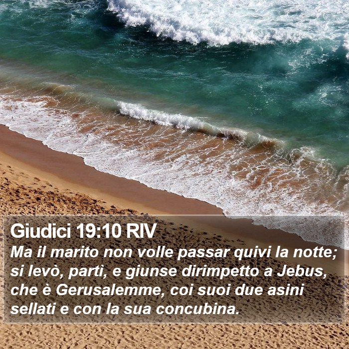 Giudici 19:10 RIV Bible Study