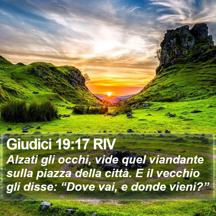 Giudici 19:17 RIV Bible Study