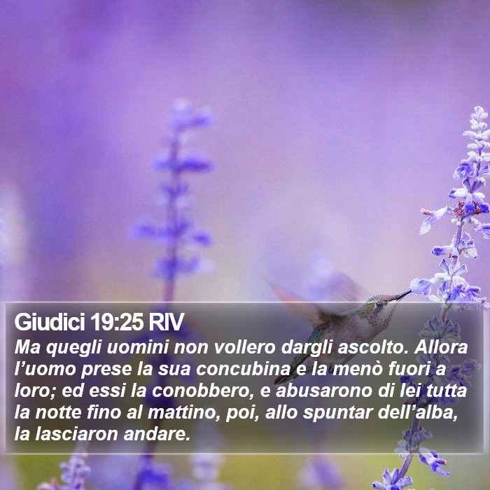 Giudici 19:25 RIV Bible Study
