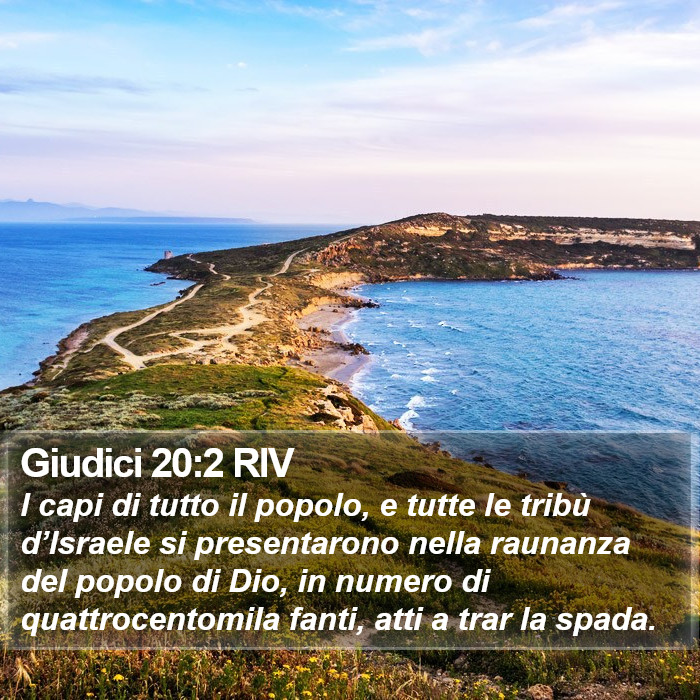 Giudici 20:2 RIV Bible Study