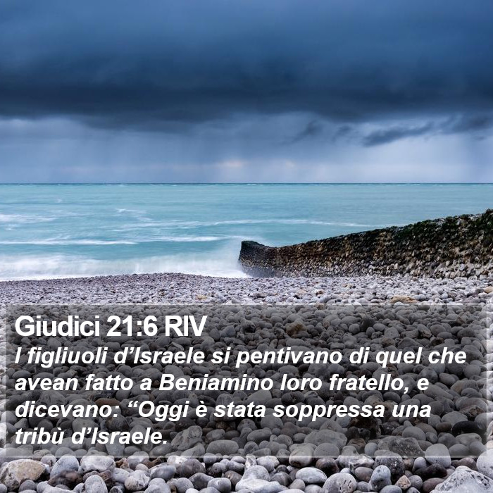 Giudici 21:6 RIV Bible Study