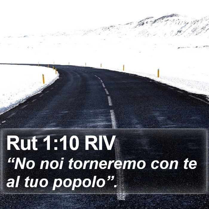 Rut 1:10 RIV Bible Study