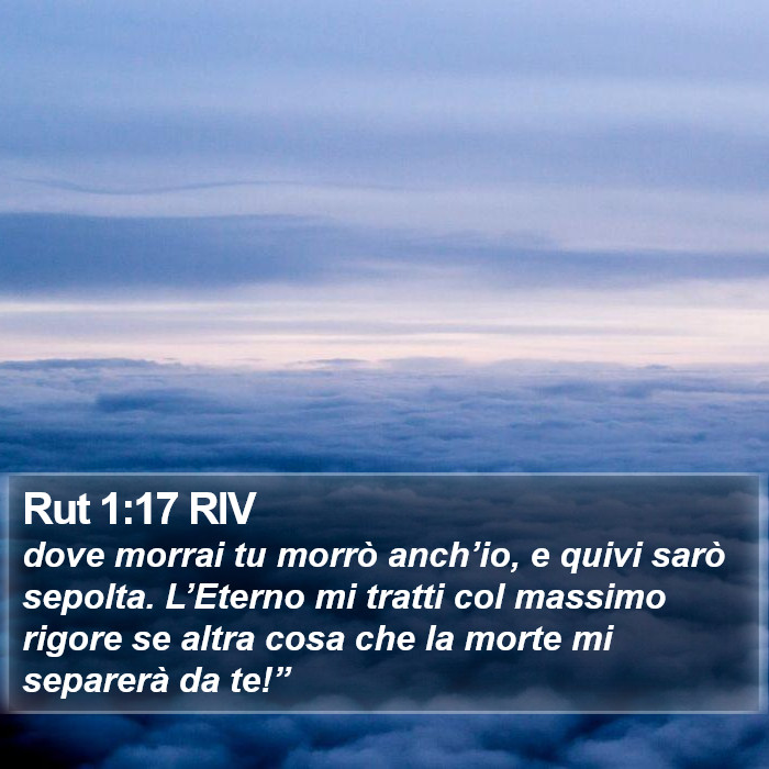 Rut 1:17 RIV Bible Study