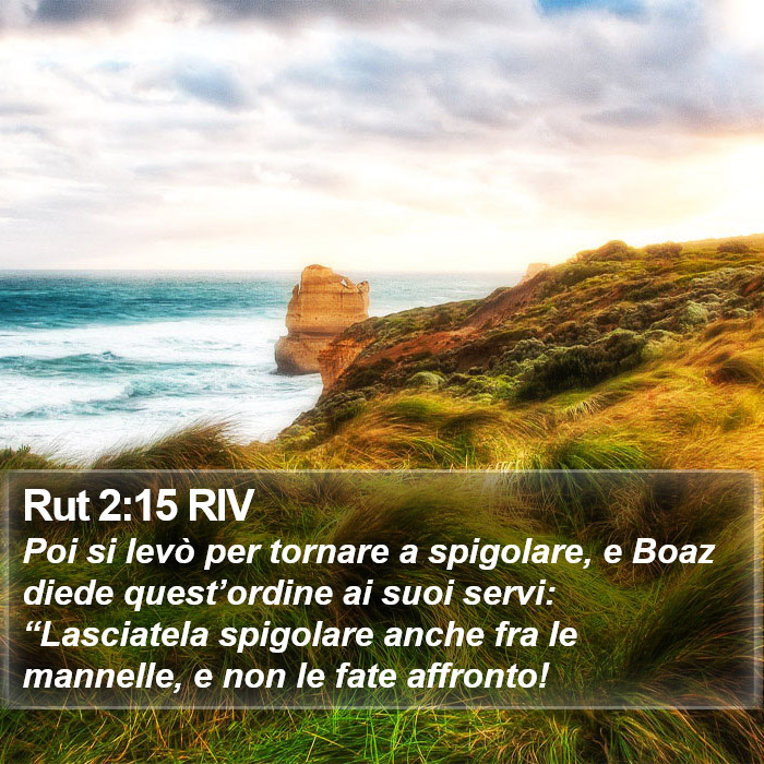 Rut 2:15 RIV Bible Study